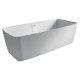 VOLLE Ванна окремо стояча кам`яна Solid surface 1680 * 800 * 530mm, (12-40-034)
