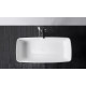 VOLLE Ванна окремо стояча кам`яна Solid surface 1680 * 800 * 530mm, (12-40-034)