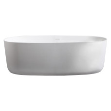 VOLLE Ванна окремо стояча кам`яна Solid surface 1680 * 800 * 530mm, (12-40-036)