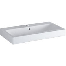 Geberit 12407 5000 iCon Умивальник 75 см, з 1 отв.під зміш., з переливом, колір білий глянець
