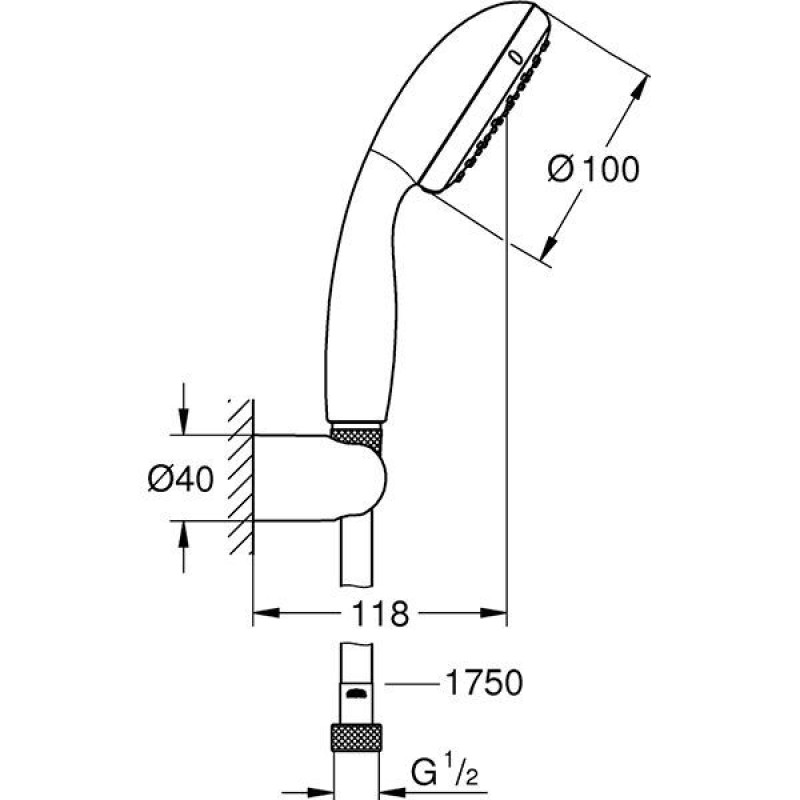 Grohe Набір змішувачів START 126746, (126746)