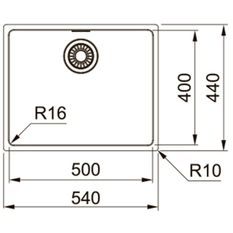 Franke Кухонна мийка Maris MRX 210-50/127.0598.747 (1270598747)