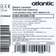 Atlantic Електроконвектор F120 Connect Mobile CMG-BD0/Wi-Fi/M (1000W) з комплектом підставок (129044)