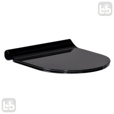 VOLLE Black Amadeus сидіння тверде Slim slow-closing чорне, (13-06-035Black)