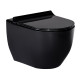 VOLLE Black Amadeus унитаз подвесной черный, сиденье твердое Slim slow-closing, (13-06-055Black)