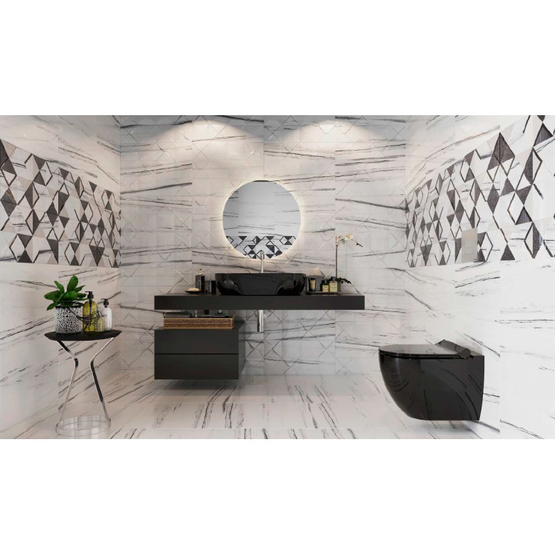 VOLLE Black Amadeus унитаз подвесной черный, сиденье твердое Slim slow-closing, (13-06-055Black)