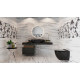 VOLLE Black Amadeus унитаз подвесной черный, сиденье твердое Slim slow-closing, (13-06-055Black)