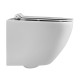 VOLLE AMADEUS M унитаз 48*37*37см подвесной Rimless, сиденье твердое Slim slow-closing, (13-06-055M)