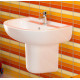 VOLLE VIRGO раковина 60*50,5*50,5см с полупьедесталом, (13-23-600)