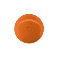 VOLLE умивальник круглий 43*43*10,5 см, помаранчевий, (13-40-455Orange)