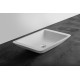 VOLLE Раковина 59,5*34,5*10,5см накладная каменная Solid surface, (13-40-859)