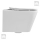 VOLLE LIBRA S унітаз 51*34,5*34см підвісний Rimless, сидіння Slim slow-closing, (13-41-160S)