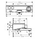 Hansgrohe Shower Tablet Select Термостат для ванни, (13151000)