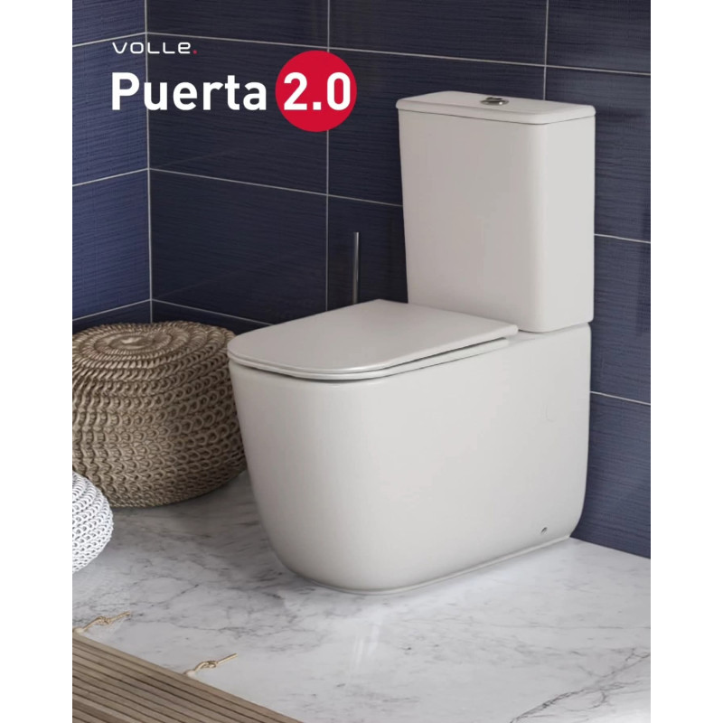PUERTA 2.0 vortice підлоговий унітаз з бачком, сидіння duroplast