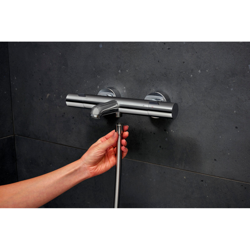 Hansgrohe ECOSTAT FINEтермостат для ванни зовнішнього монтажу, хром, (13325000)