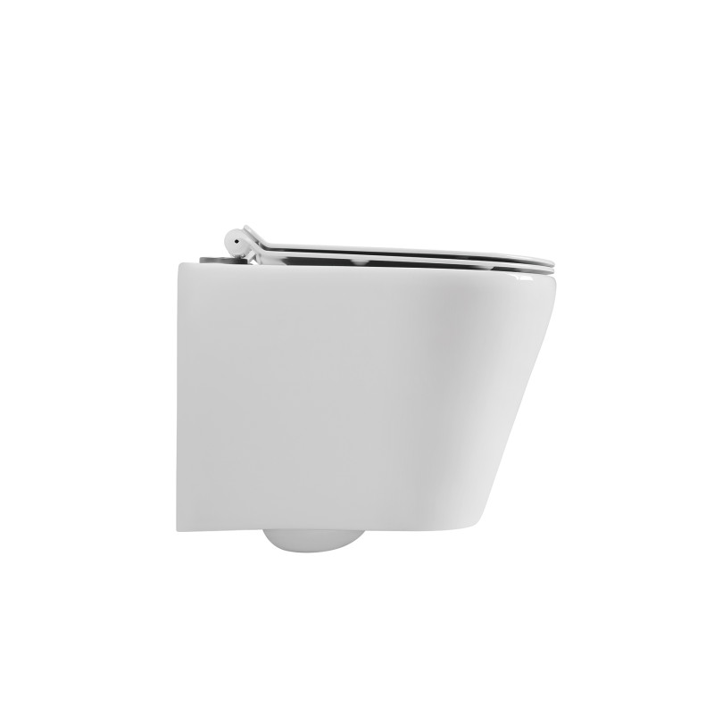 VOLLE LUGO унитаз подвесной, Rimless, сиденье твердое Slim slow-closing, (1348.471007)