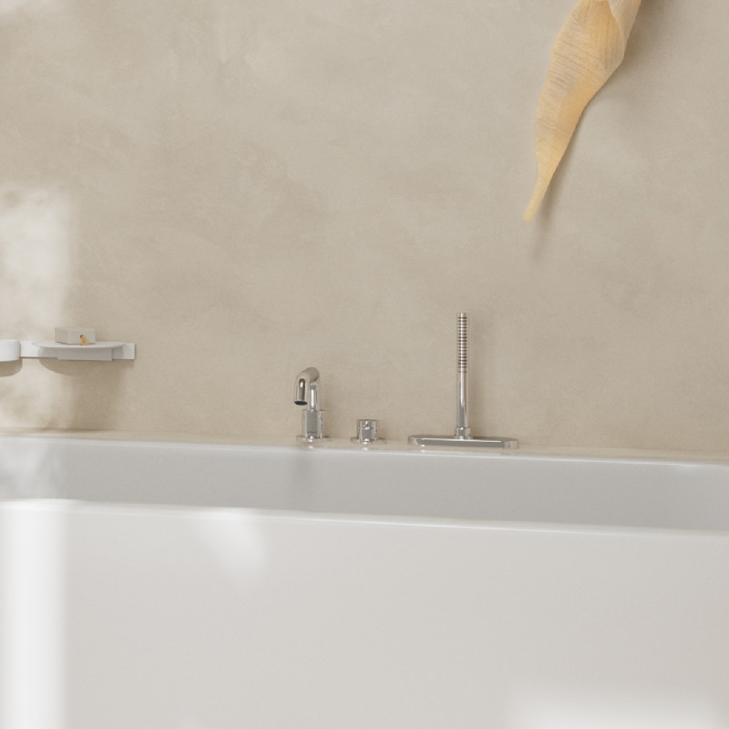 Hansgrohe внутренняя часть смесителя для монтажа на край ванны, на 3 отверстия, (13481180)