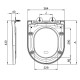 AMADEUS 2.0, GIRO, LUGO 2.0 сидіння duroplast slow-closing