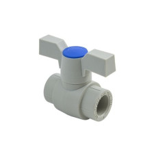 ASG Кран кульовий з пластиковим шаром PPR 20мм 1417599174 (1417599174)