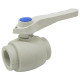 ASG Кран кульовий з пластиковим шаром PPR 50мм 1417599213 (1417599213)