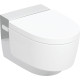 Geberit AQUACLEAN Mera Comfort підвісний унітаз-біде,KeraTect, білий, декоративна панель глянцевий хром, (146.210.21.1)