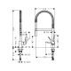 Hansgrohe Cento XXL Змішувач для кухні, одноважiльний, (14806000)