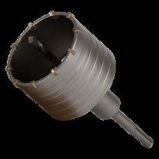 Grad Коронка по бетону Ø80×70мм 10 зубців + хвостовик 110мм SDS-plus (1514405)