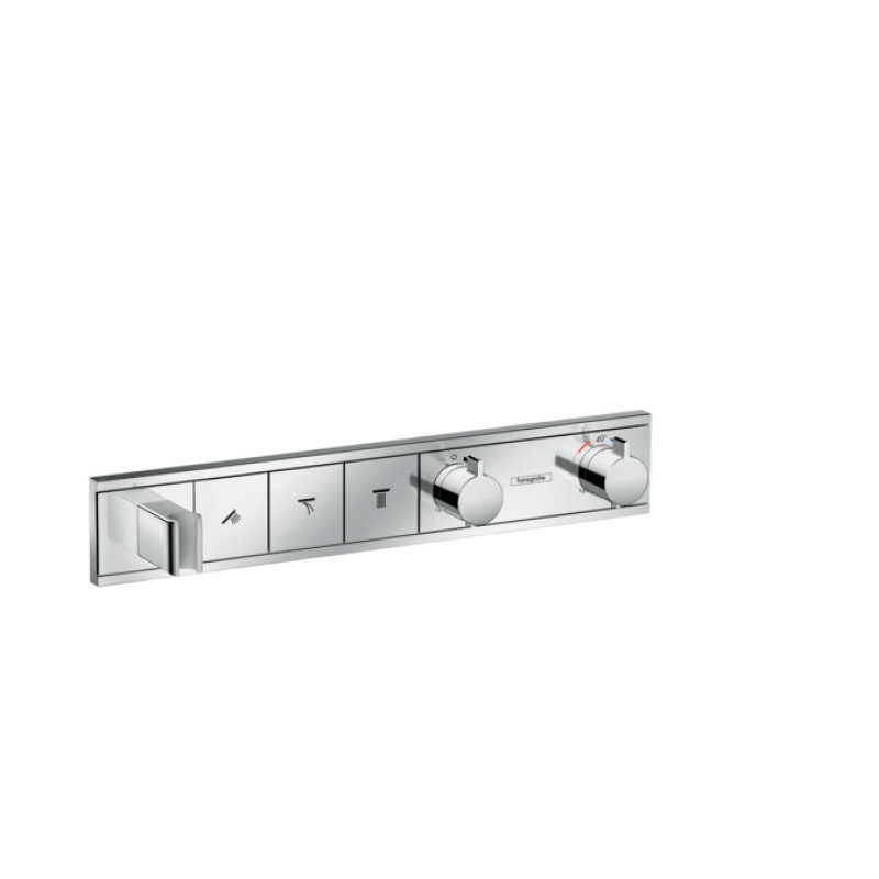 Hansgrohe RainSelect Термостат для душу, з 3 кнопками (хром), (15356000)