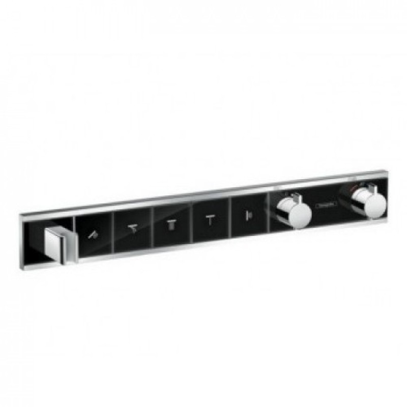 Hansgrohe RainSelect Термостат для душу 3 споживача, кол чорний, (15356600)