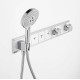 Hansgrohe RainSelect Термостат с 4 кнопками, СМ, черный/хром, (15357600)