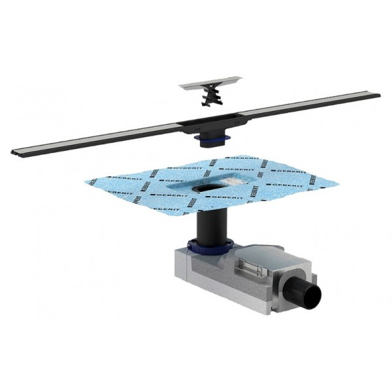 Geberit Комплект CleanLine, висота стяжки 90-200мм, (154.150.00.1+154.450.KS.1)