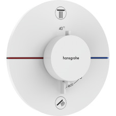 Hansgrohe SHOWER SELECT COMFORT S термостат для 2х потребителей, СМ, цвет белый матовый, (15554700)