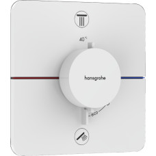 Hansgrohe SHOWER SELECT COMFORT Q термостат для 2х потребителей, СМ, цвет белыйматовый, (15583700)