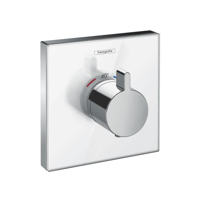 Hansgrohe ShowerSelectHighflow Термостат з високою прускною здатністю, прихований монтаж, білий/хром, (15734400)