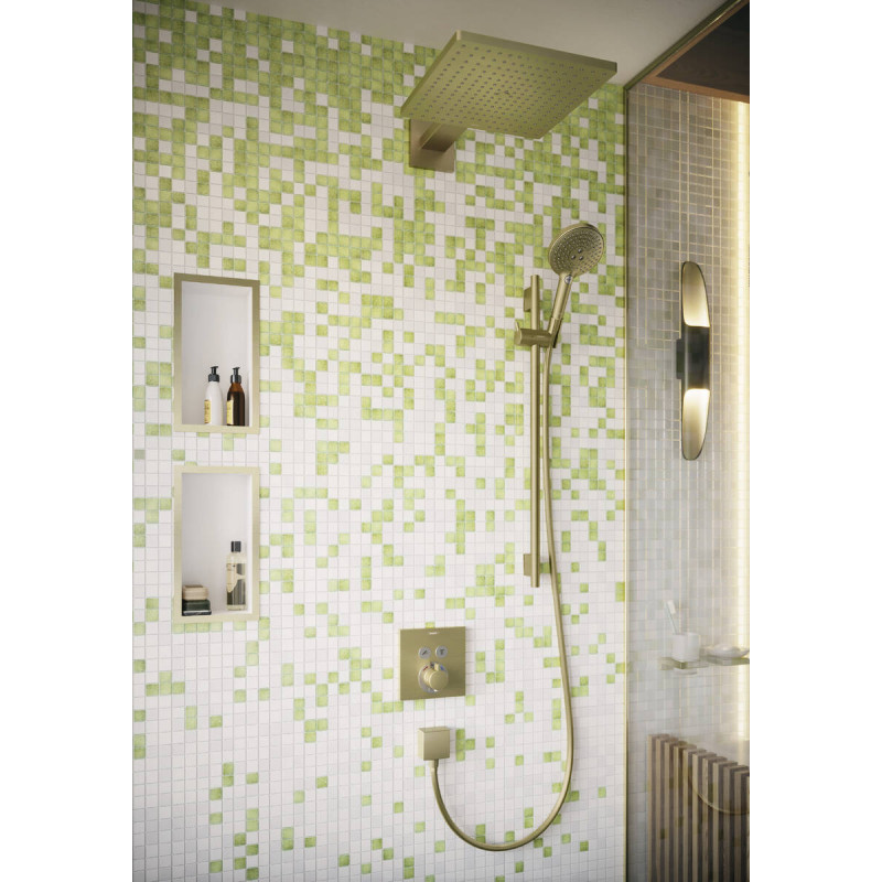 Hansgrohe SHOWER SELECT термостат прихованого монтажу, для 2х споживачiв, шлiфована бронза, (15763140)