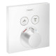 Hansgrohe ShowerSelect Термостат для 2х споживачiв, прихованого монтажу, колiр матовий бiлий, (15763700)