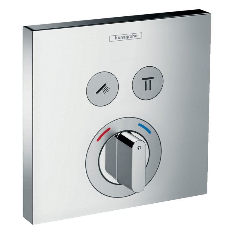 Hansgrohe Shower Select Змiшувач для двох споживачiв, прихов. монтаж, (15768000)