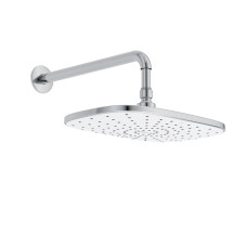 CASCADA A20Cw душ верхній (300*200 мм, набір з кронштейном), cromo