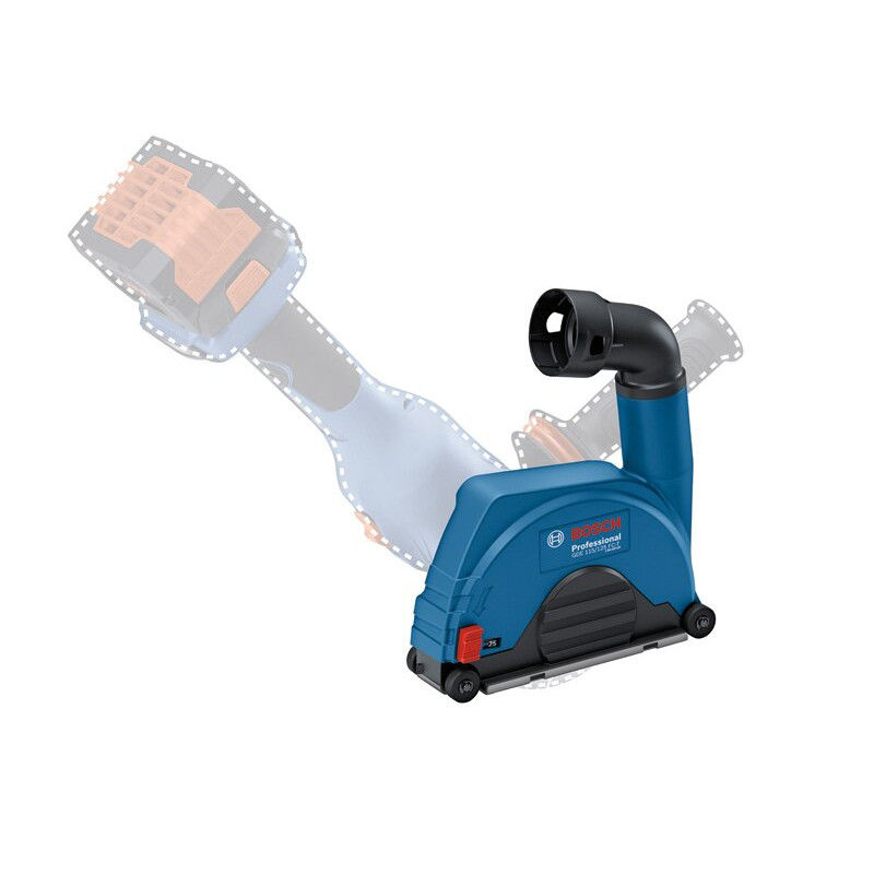 Bosch Кожух для УШМ захисний з пиловідвідом GDE 115/125 FC-T, 115-125мм (1600A003DK)