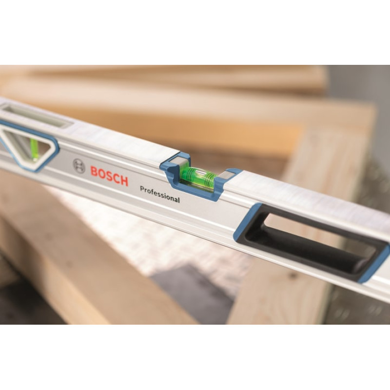 BOSCH Рівень , 60см, 3 капсули, алюмінієвий корпус, отвори для руки (1600A016BP)