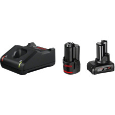 BOSCH Набір акумуляторів Professional 12,0V GBA 2.0Ah + GBA 4.0Ah + Зарядний пристрій GAL 12V-40 1600A01NC9