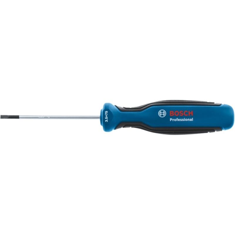 BOSCH Викрутка плоска, прецизійна, SL3.5x75мм (1600A01TF8)