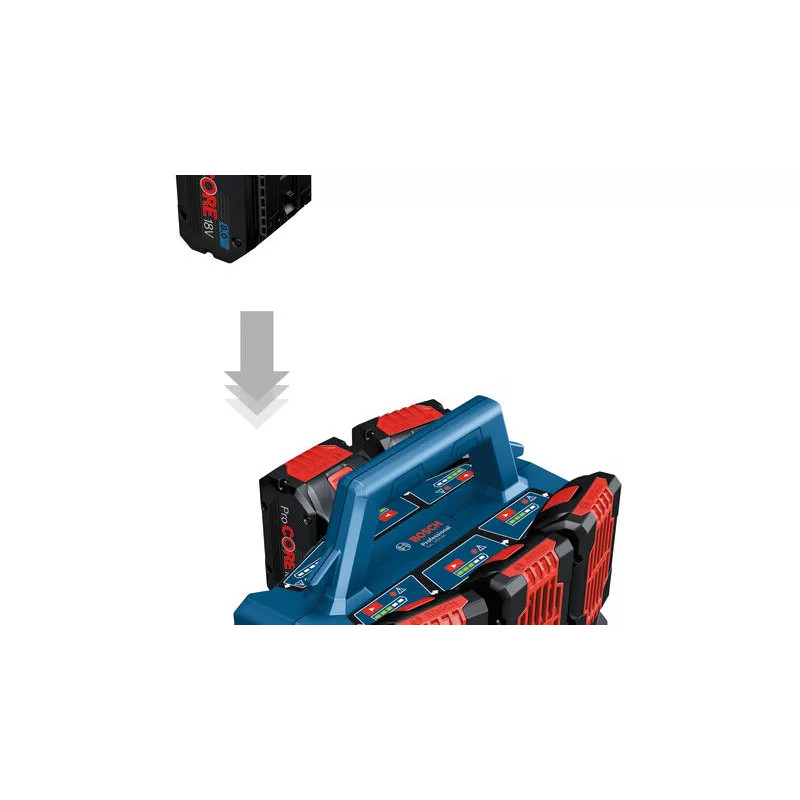 BOSCH Зарядний пристрій GAL 18V6-80, 14.4/18В, 1.8кг (1600A01U9L)