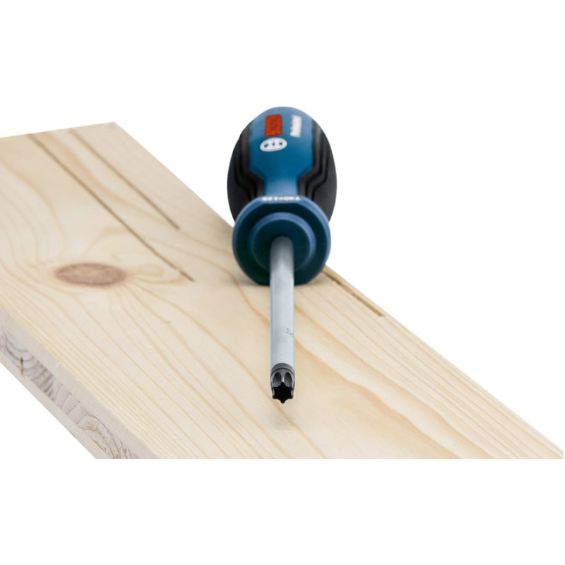 BOSCH Викрутка Torx набір 6шт, T10х75, T15х75, T20x100, T25x100, T30x125, T40x125 мм (1600A01V09)