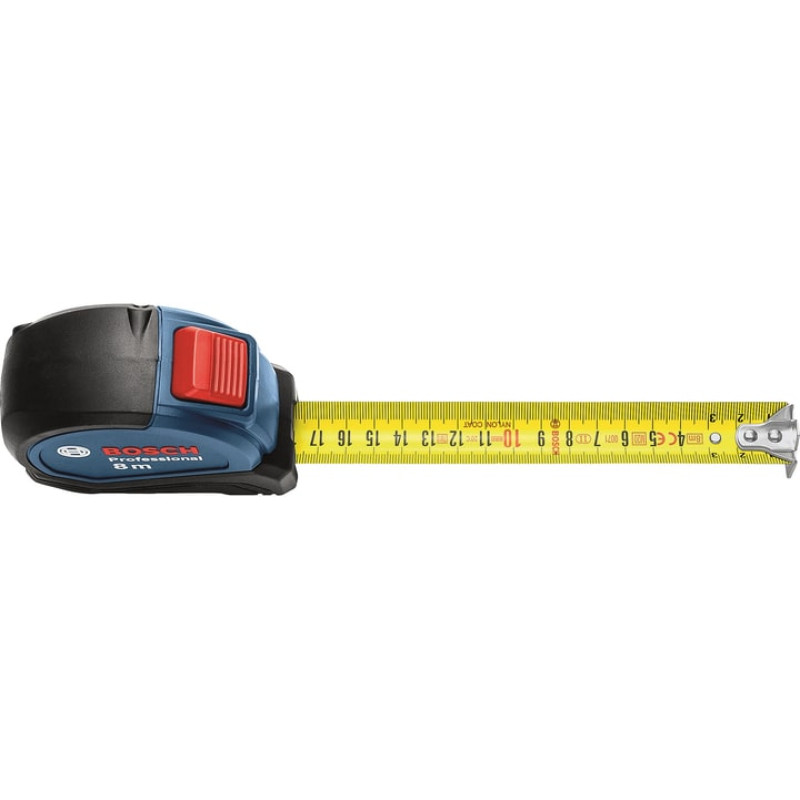 BOSCH Рулетка , 8м х 25мм (1600A01V3S)