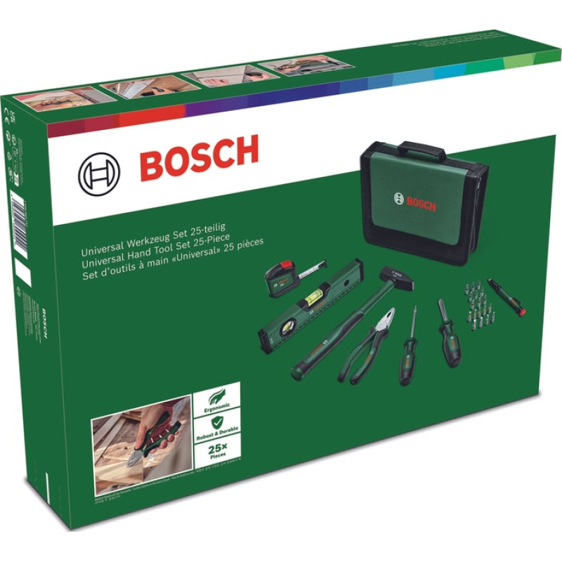 BOSCH Набір інструментів , 25шт, універсальних (1600A0275J)