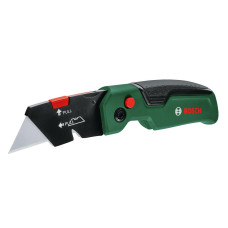 BOSCH Ніж будівельний трапецієподібний складний , корпус пластик, 144мм (1600A0275M)