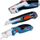 BOSCH Набір будівельних ножів Professional, 3 шт (1600A027M4)
