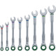 BOSCH Ключі комбіновані , набір 8шт, 6-19мм (1600A027PS)