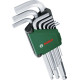 BOSCH Ключі шестигранні , набір 9шт, кулястий наконечник (1600A02BX9)